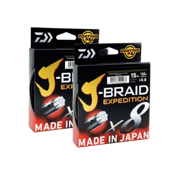 MULTIFILAMENTO J-BRAID EXP. X8, 150M
