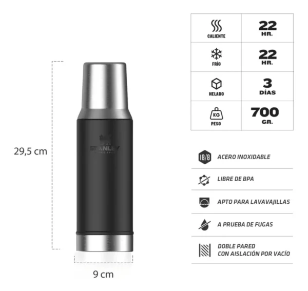 TERMO STANLEY MATE SYSTEM CLASSIC | 800 ML