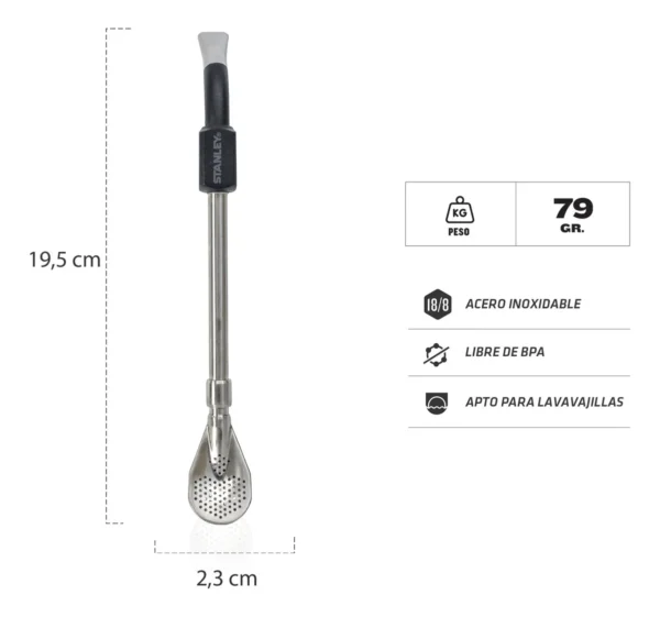 Bombilla Stanley Acero Inoxidable