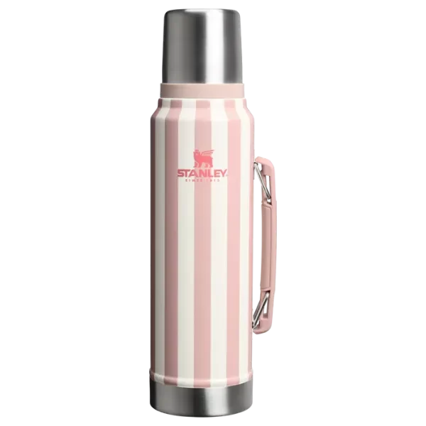 Termo Stanley Oasis Collection 1L Y Blanco Rosa