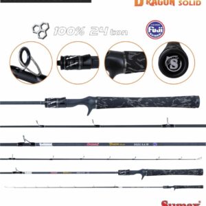 Dragon-solid-cast-1 Caña Sumax Dragon Solid 1.83m, 10 - 20 lbs
