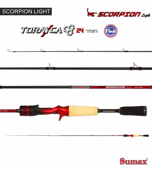 Caña Sumax Scorpion 1.73m 6-14 libras