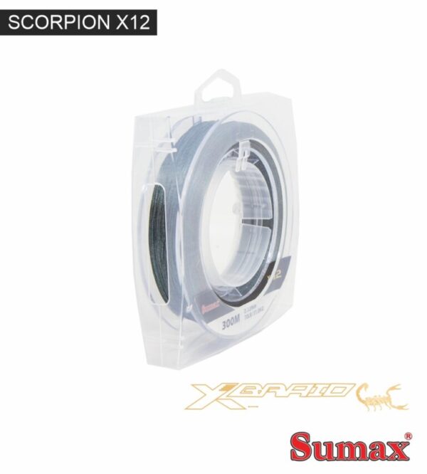 Multifilamento Sumax – Scorpion 300m-23mm-X12