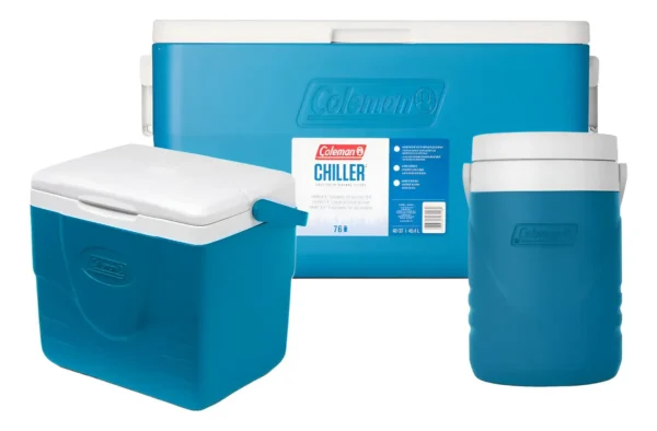 Combo Conservadora Coleman 48 Qt/ + Hielera 9 Qt + Termo 1 Galón